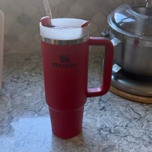 Stanley Crimson Travel Mug with Handle